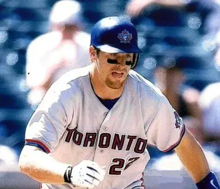MIKE MATHENY Toronto Blue Jays 1999 Majestic Throwback Home Baseball Jersey 