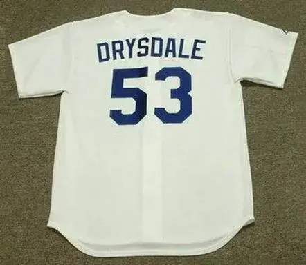 DON DRYSDALE Los Angeles Dodgers 1960’s Majestic Throwback Baseball Jersey 