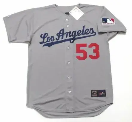 DON DRYSDALE Los Angeles Dodgers 1969 Away Majestic Throwback Baseball Jersey 