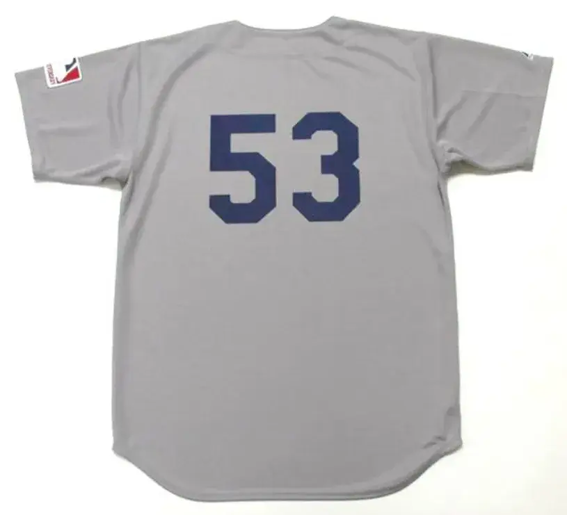 DON DRYSDALE Los Angeles Dodgers 1969 Away Majestic Throwback Baseball Jersey 