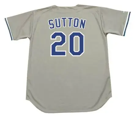 DON SUTTON Los Angeles Dodgers 1978 Majestic Throwback Away Baseball Jersey 