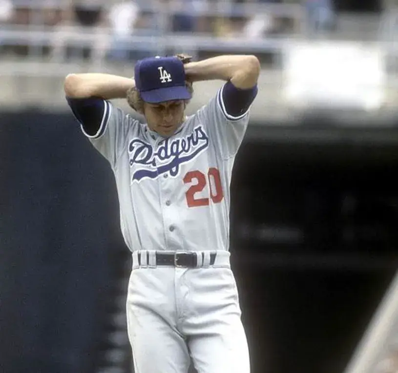 DON SUTTON Los Angeles Dodgers 1978 Majestic Throwback Away Baseball Jersey 