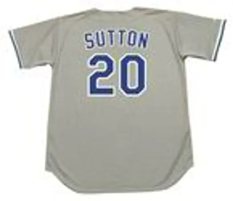 DON SUTTON Los Angeles Dodgers 1978 Majestic Throwback Away Baseball Jersey 