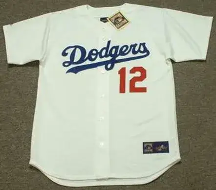 DUSTY BAKER Los Angeles Dodgers 1981 Majestic Cooperstown Throwback Jersey