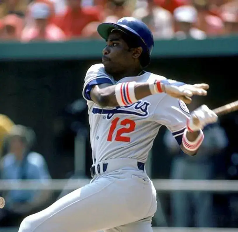 DUSTY BAKER Los Angeles Dodgers 1981 Majestic Throwback Away Baseball Jersey 