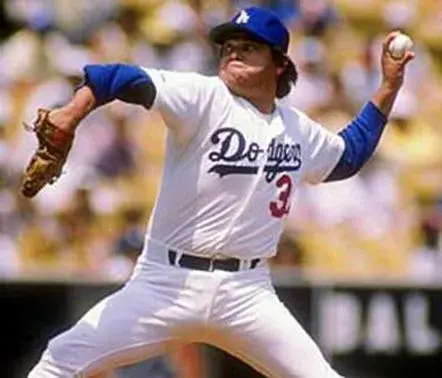 FERNANDO VALENZUELA Los Angeles Dodgers 1981 Home Majestic Throwback Baseball Jersey 