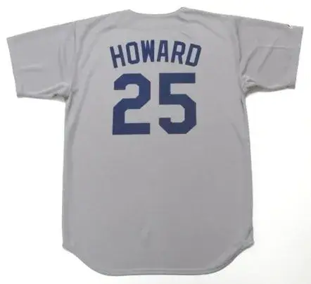 FRANK HOWARD Los Angeles Dodgers 1960’s Away Majestic Baseball Throwback Jersey 