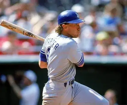 GARY CARTER Los Angeles Dodgers 1991 Majestic Throwback Away Baseball Jersey 
