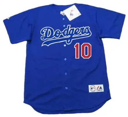 HIDEO NOMO Los Angeles Dodgers 2003 Majestic Baseball Throwback Jersey