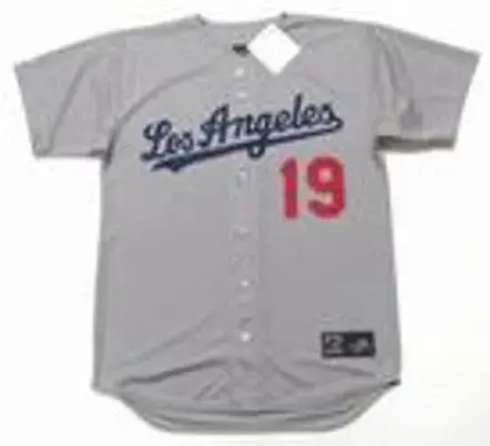 JIM GILLIAM Los Angeles Dodgers 1960’s Majestic Cooperstown Away Baseball Jersey 