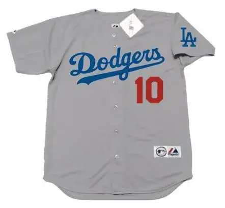 JUSTIN TURNER Los Angeles Dodgers 2016 Majestic Away Baseball Jersey