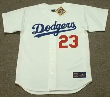 KIRK GIBSON Los Angeles Dodgers 1988 Majestic Home Cooperstown Throwback Jersey