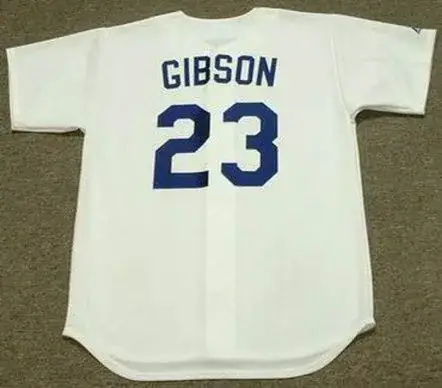 KIRK GIBSON Los Angeles Dodgers 1988 Majestic Home Cooperstown Throwback Jersey 