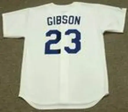 KIRK GIBSON Los Angeles Dodgers 1988 Majestic Home Cooperstown Throwback Jersey 
