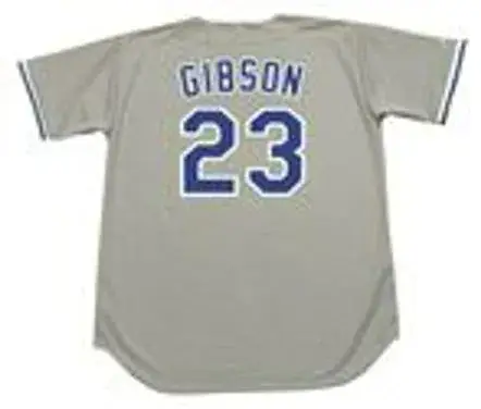 KIRK GIBSON Los Angeles Dodgers 1988 Majestic Throwback Away Baseball Jersey 