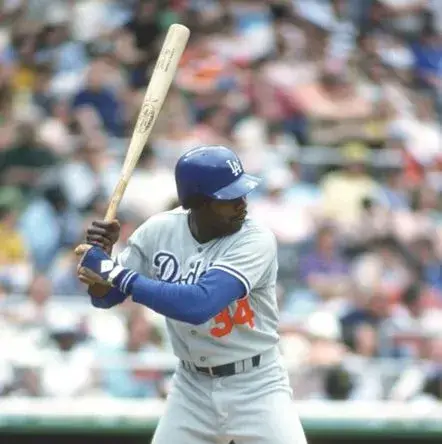 LEE LACY Los Angeles Dodgers 1978 Away Majestic Baseball Throwback Jersey 