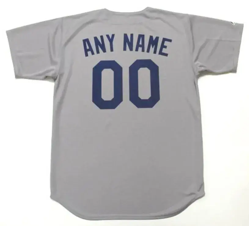 LOS ANGELES DODGERS 1960’s Majestic Throwback Away Jersey Customized “Any Name & Number(s)”
