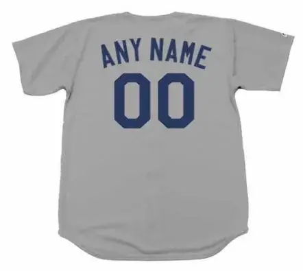 LOS ANGELES DODGERS 1970’s Majestic Throwback Away Jersey Customized “Any Name & Number(s)”