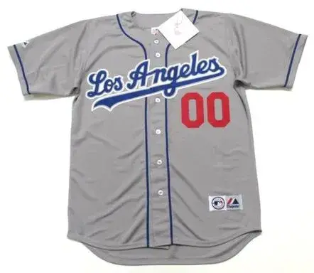 LOS ANGELES DODGERS 2002 Majestic Throwback Away Jersey Customized “Any Name & Number(s)”