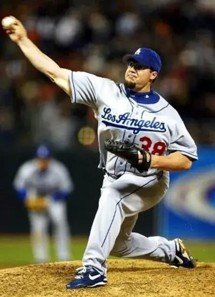 LOS ANGELES DODGERS 2002 Majestic Throwback Away Jersey Customized “Any Name & Number(s)” 