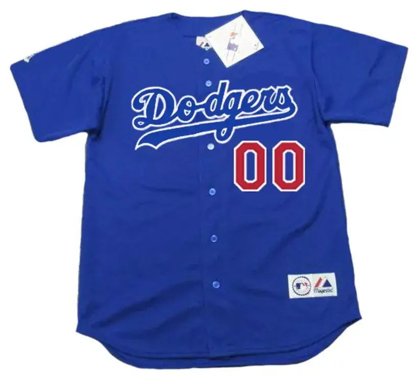 LOS ANGELES DODGERS 2003 Majestic Throwback Jersey Customized “Any Name & Number(s)”