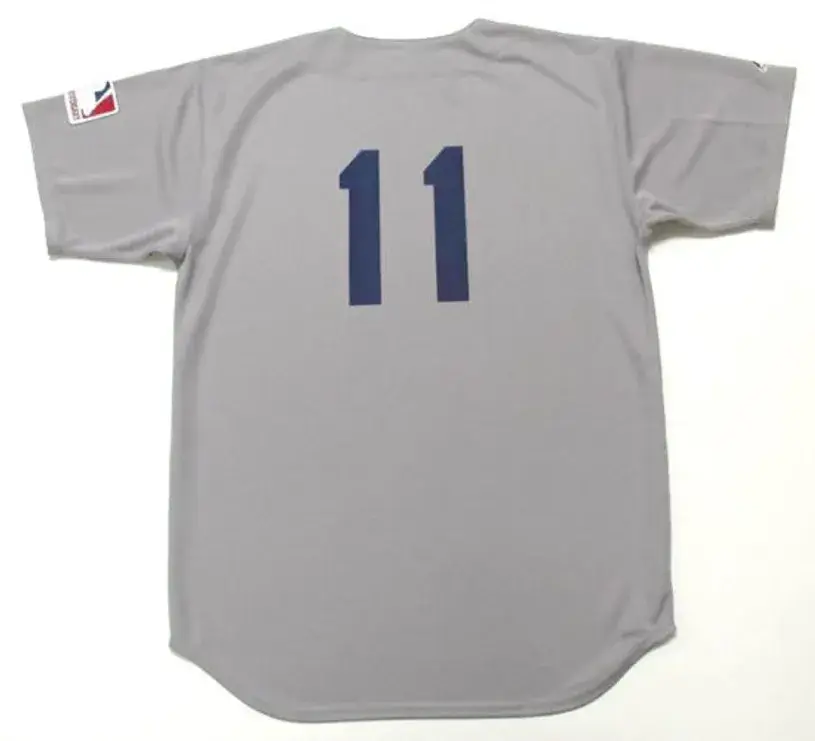 MANNY MOTA Los Angeles Dodgers 1969 Majestic Throwback Away Baseball Jersey 