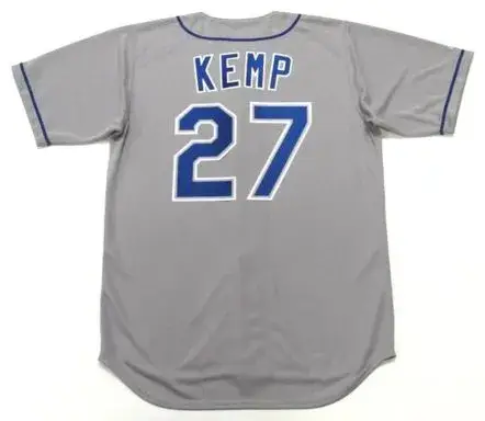 MATT KEMP Los Angeles Dodgers 2006 Majestic Throwback Away Baseball Jersey 