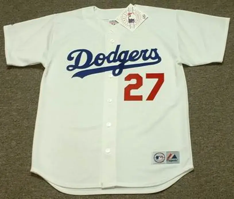 MATT KEMP Los Angeles Dodgers 2008 Majestic Throwback Home Baseball Jersey