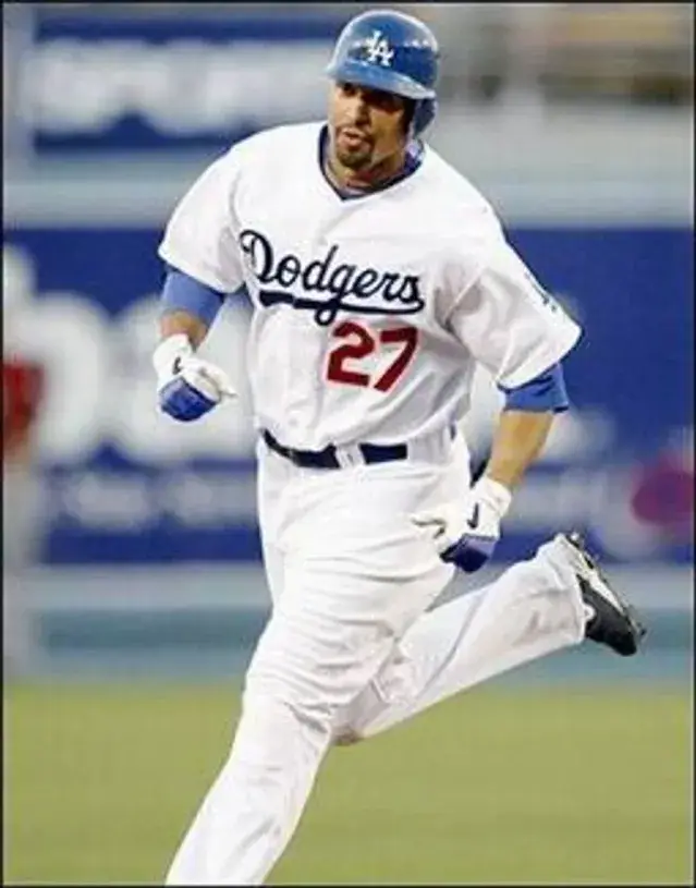 MATT KEMP Los Angeles Dodgers 2008 Majestic Throwback Home Baseball Jersey 