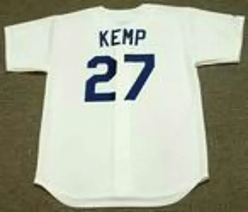 MATT KEMP Los Angeles Dodgers 2008 Majestic Throwback Home Baseball Jersey 
