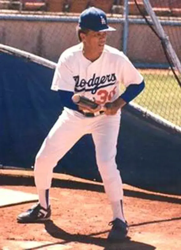 MAURY WILLS Los Angeles Dodgers 1960’s Majestic Cooperstown Throwback Home Jersey 