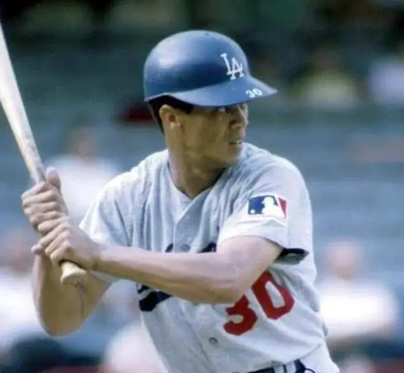 MAURY WILLS Los Angeles Dodgers 1969 Majestic Cooperstown Away Baseball Jersey 