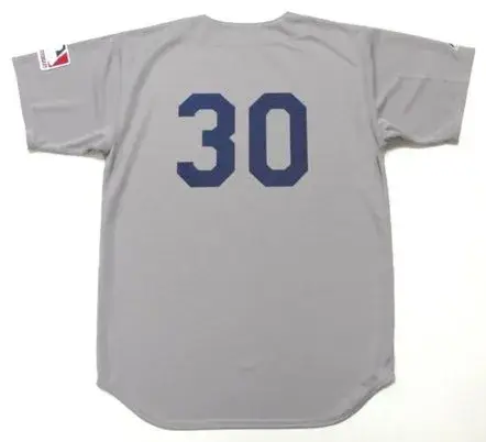 MAURY WILLS Los Angeles Dodgers 1969 Majestic Cooperstown Away Baseball Jersey 