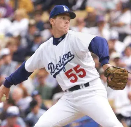 OREL HERSHISER Los Angeles Dodgers 1988 Home Majestic Throwback Baseball Jersey 