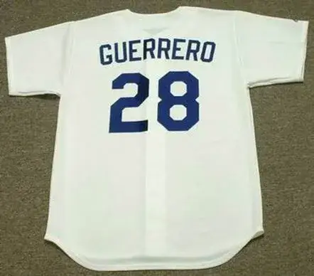 PEDRO GUERRERO Los Angeles Dodgers 1981 Majestic Cooperstown Home Jersey 