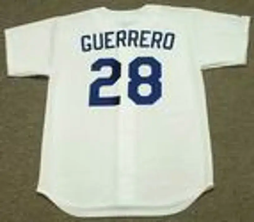PEDRO GUERRERO Los Angeles Dodgers 1981 Majestic Cooperstown Home Jersey 