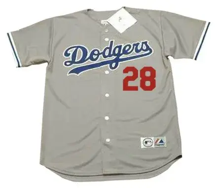 PEDRO GUERRERO Los Angeles Dodgers 1983 Away Majestic Throwback  Baseball Jersey