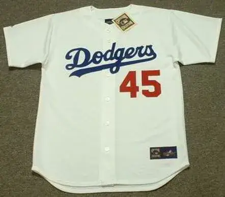 PEDRO MARTINEZ Los Angeles Dodgers 1993 Majestic Cooperstown Home Jersey