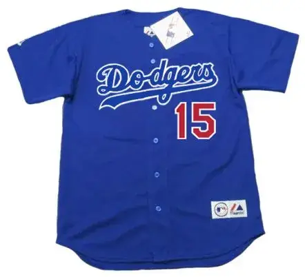 SHAWN GREEN Los Angeles Dodgers 2003 Majestic Throwback Baseball Jersey
