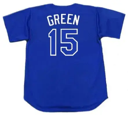 SHAWN GREEN Los Angeles Dodgers 2003 Majestic Throwback Baseball Jersey 