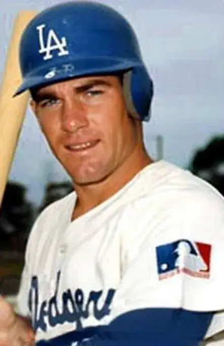 STEVE GARVEY Los Angeles Dodgers 1969 Majestic Throwback Away Baseball Jersey 