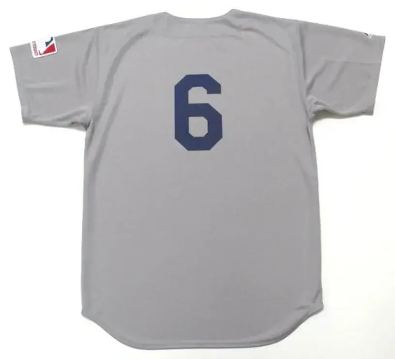 STEVE GARVEY Los Angeles Dodgers 1969 Majestic Throwback Away Baseball Jersey 