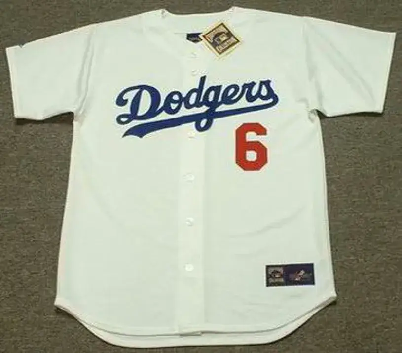 STEVE GARVEY Los Angeles Dodgers 1981 Home Majestic Baseball Throwback Jersey