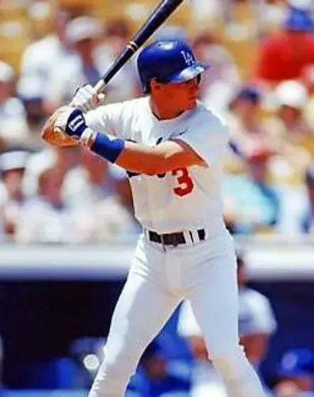 STEVE SAX Los Angeles Dodgers 1988 Majestic Cooperstown Throwback Home Jersey 