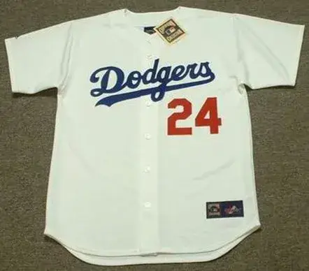 WALTER ALSTON Los Angeles Dodgers Majestic Cooperstown Throwback Home Jersey