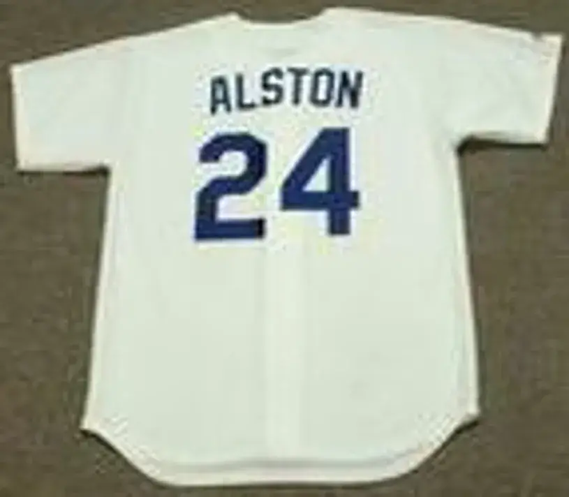 WALTER ALSTON Los Angeles Dodgers Majestic Cooperstown Throwback Home Jersey 