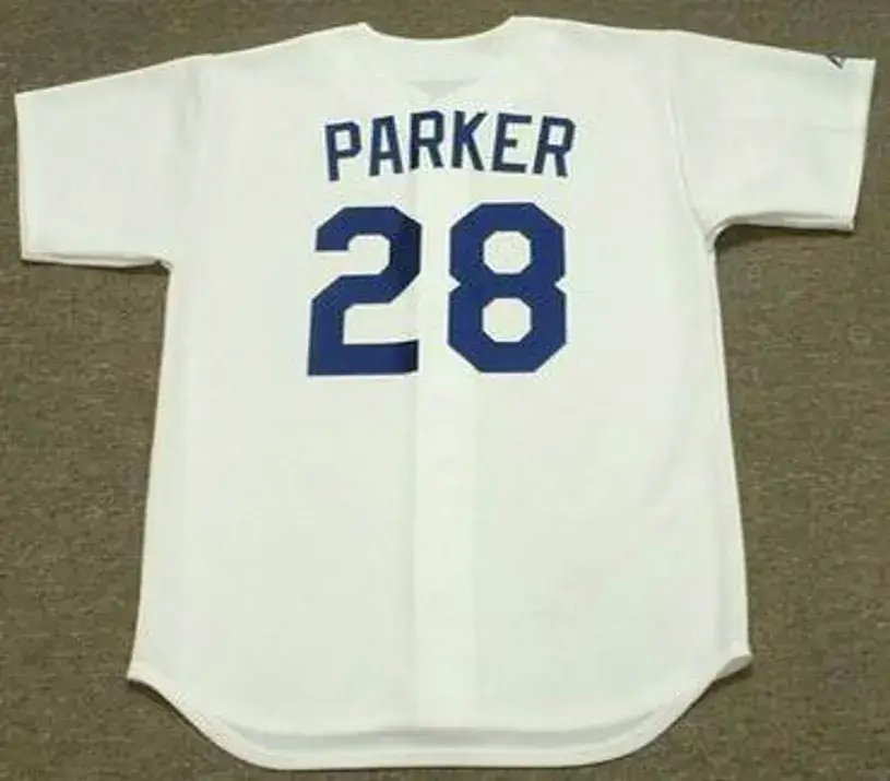 WES PARKER Los Angeles Dodgers 1960’s Majestic Cooperstown Throwback Home Jersey 