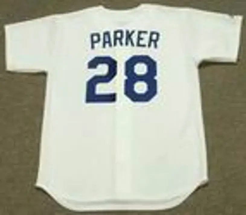 WES PARKER Los Angeles Dodgers 1960’s Majestic Cooperstown Throwback Home Jersey 