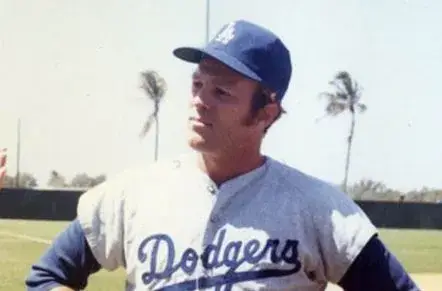 WES PARKER Los Angeles Dodgers 1972 Away Majestic Throwback Baseball Jersey 