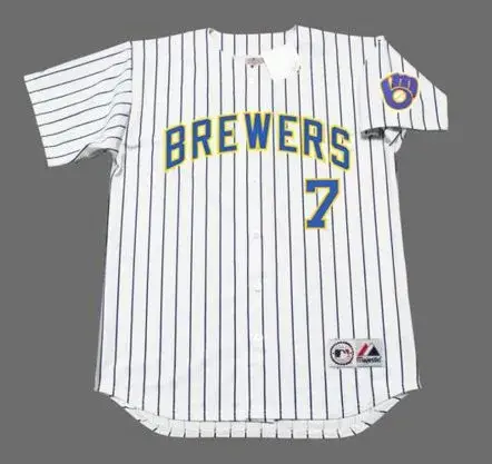 ERIC THAMES Milwaukee Brewers Majestic Alternate Home Baseball Jersey
